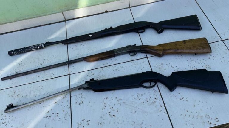 Polícia Civil apreende arsenal e prende três pessoas em operação no Oeste de SC