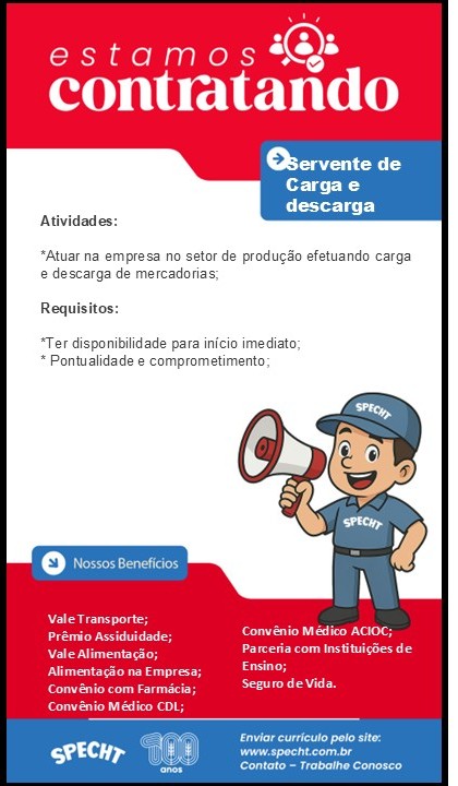 Servente de carga e descarga