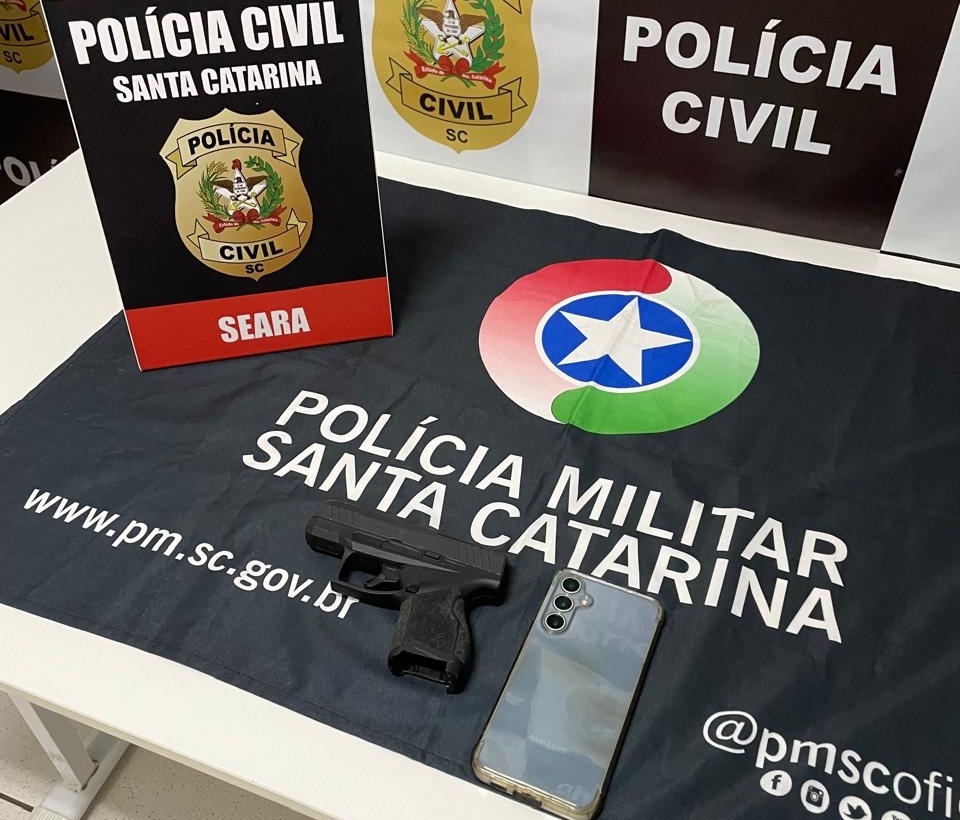 Suspeito de violência doméstica é preso após manter companheira em cárcere e ameaçá-la com arma