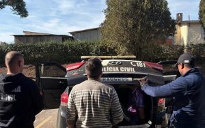 Preso suspeito de matar homem com dois tiros em Campos Novos