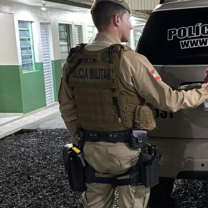 Polícia Militar cumpre mandado de prisão por pensão alimentícia em Joaçaba