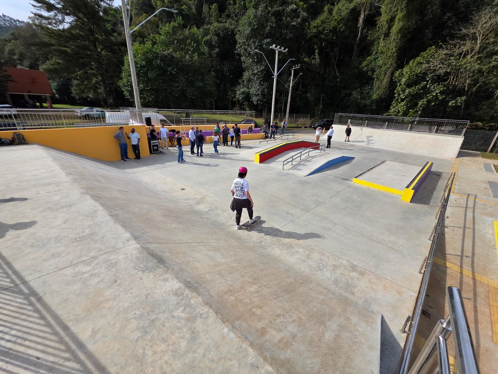 Joaçaba inaugura Pista de Skate e área de convivência no Bairro Vila Pedrini (fotos)