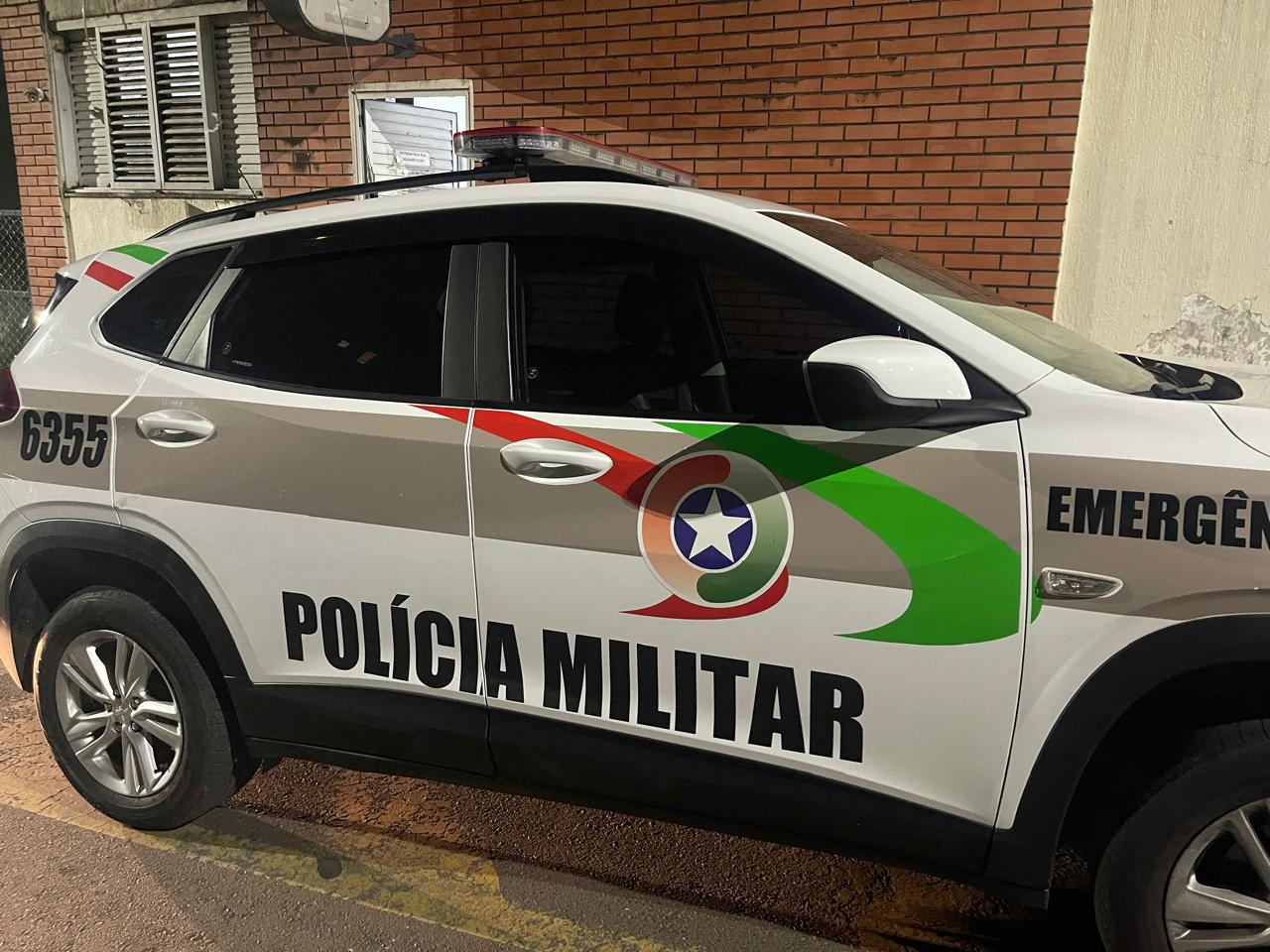 Polícia Militar cumpre mandado de prisão no Centro de Joaçaba