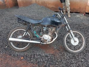 Polícia Militar recupera motocicleta furtada em Herval d’Oeste