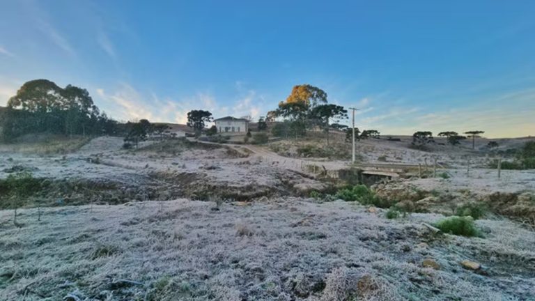 SC amanhece com temperaturas negativas na reta final de outubro