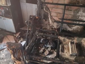 Bombeiro militar de folga age rapidamente e controla incêndio em apartamento em Piratuba