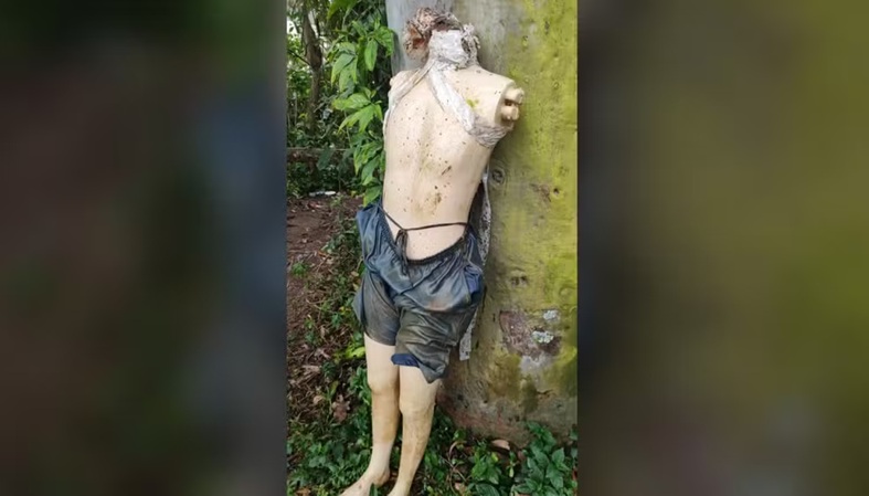 Bombeiros são chamados para tirar corpo de rio mas encontram manequim em SC