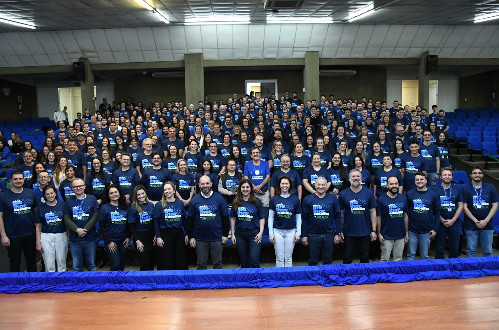 Unoesc homenageia colaboradores pelo tempo de serviço prestado