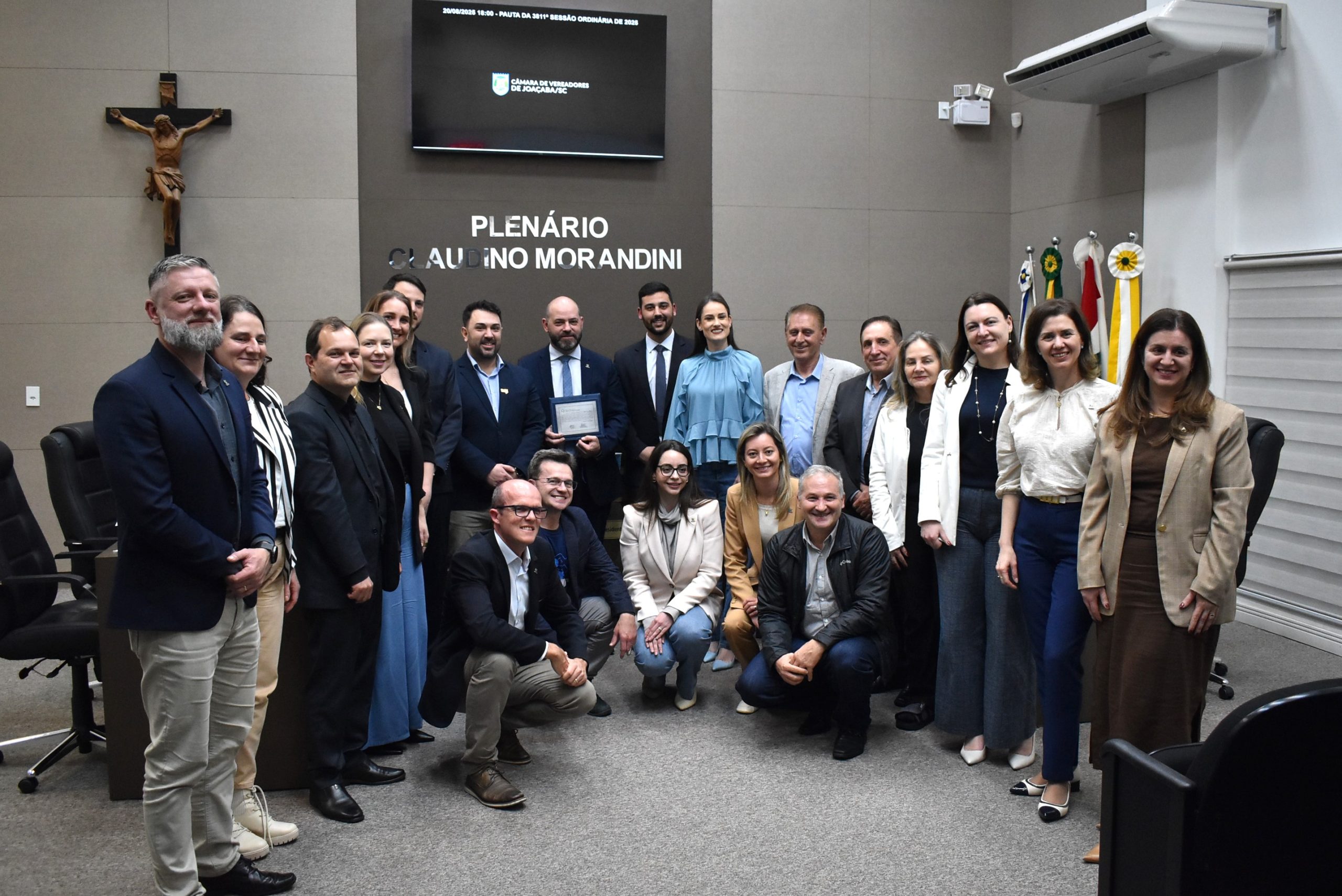 Unoesc é homenageada com Moção de Aplauso pela Câmara de Vereadores de Joaçaba