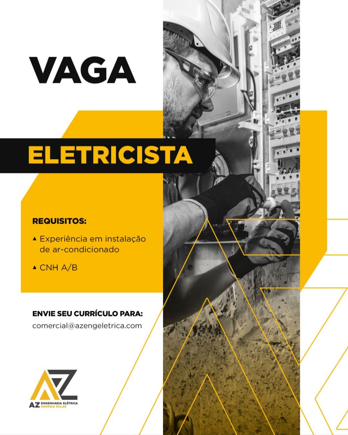 Eletricista com experiencia em ar condicionado