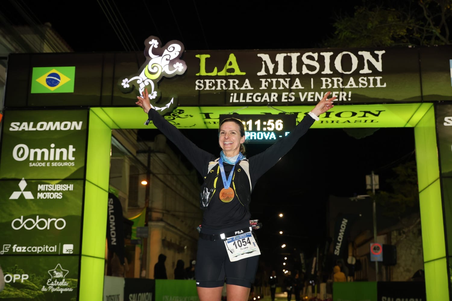 Atleta Joaçabense Susana Battassini conquista Top 10 na prova de montanha mais difícil do Brasil, a La Misión 80 km