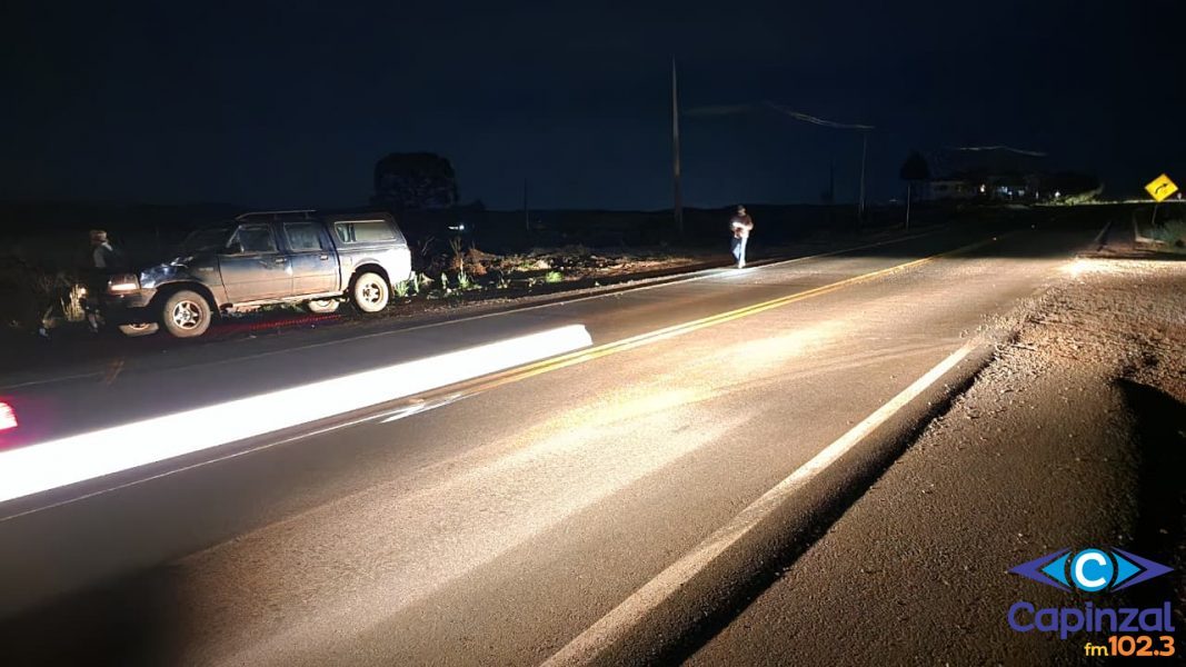 Motociclista fica gravemente ferido em acidente em Capinzal