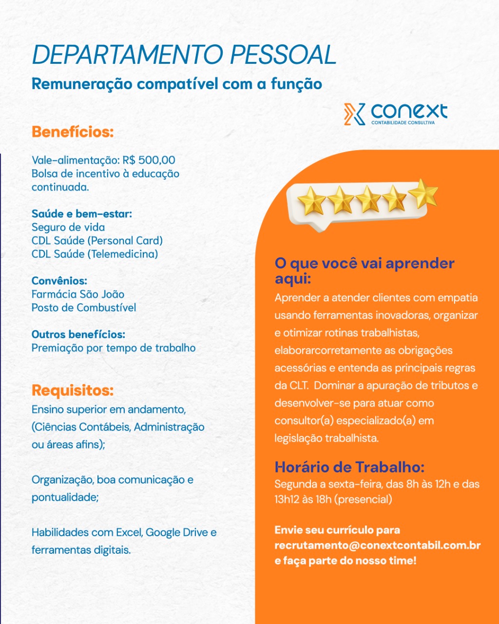 DEPARTAMENTO PESSOAL