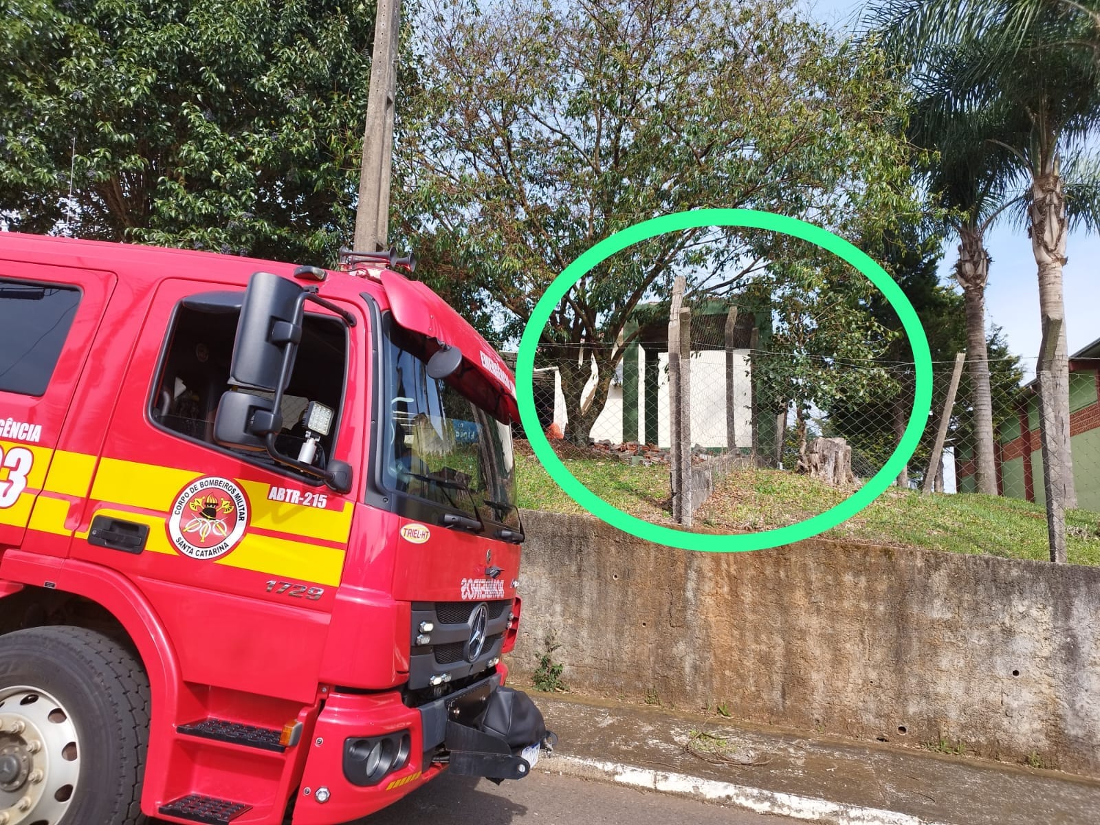 Trabalhador sofre queda de três metros em escola de Zortéa e é encaminhado ao hospital