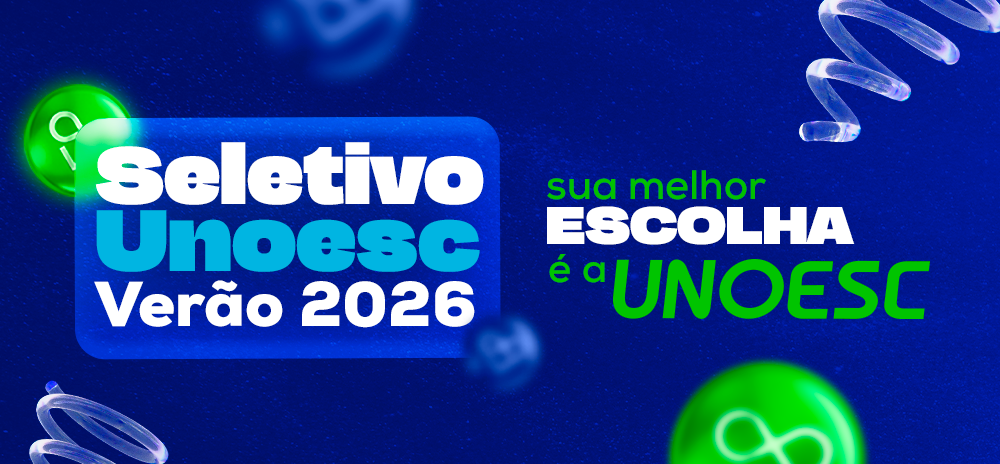 Seletivo Unoesc está com inscrições abertas