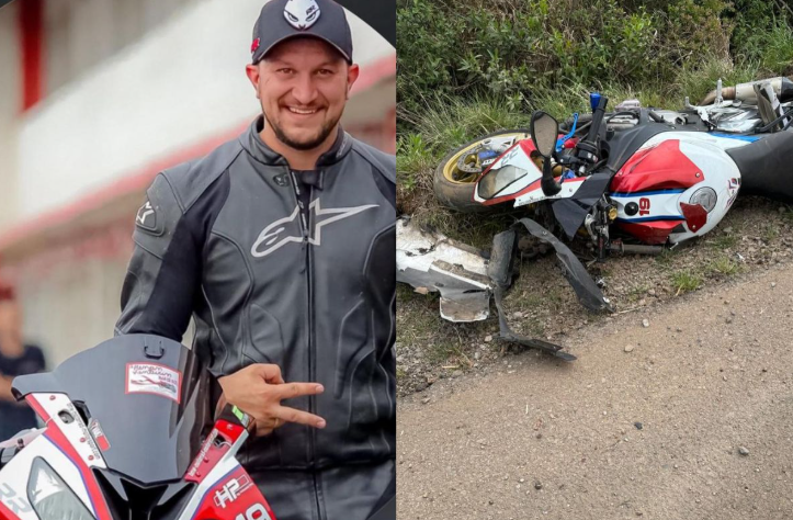Identificado empresário que morreu em acidente de moto em Campos Novos