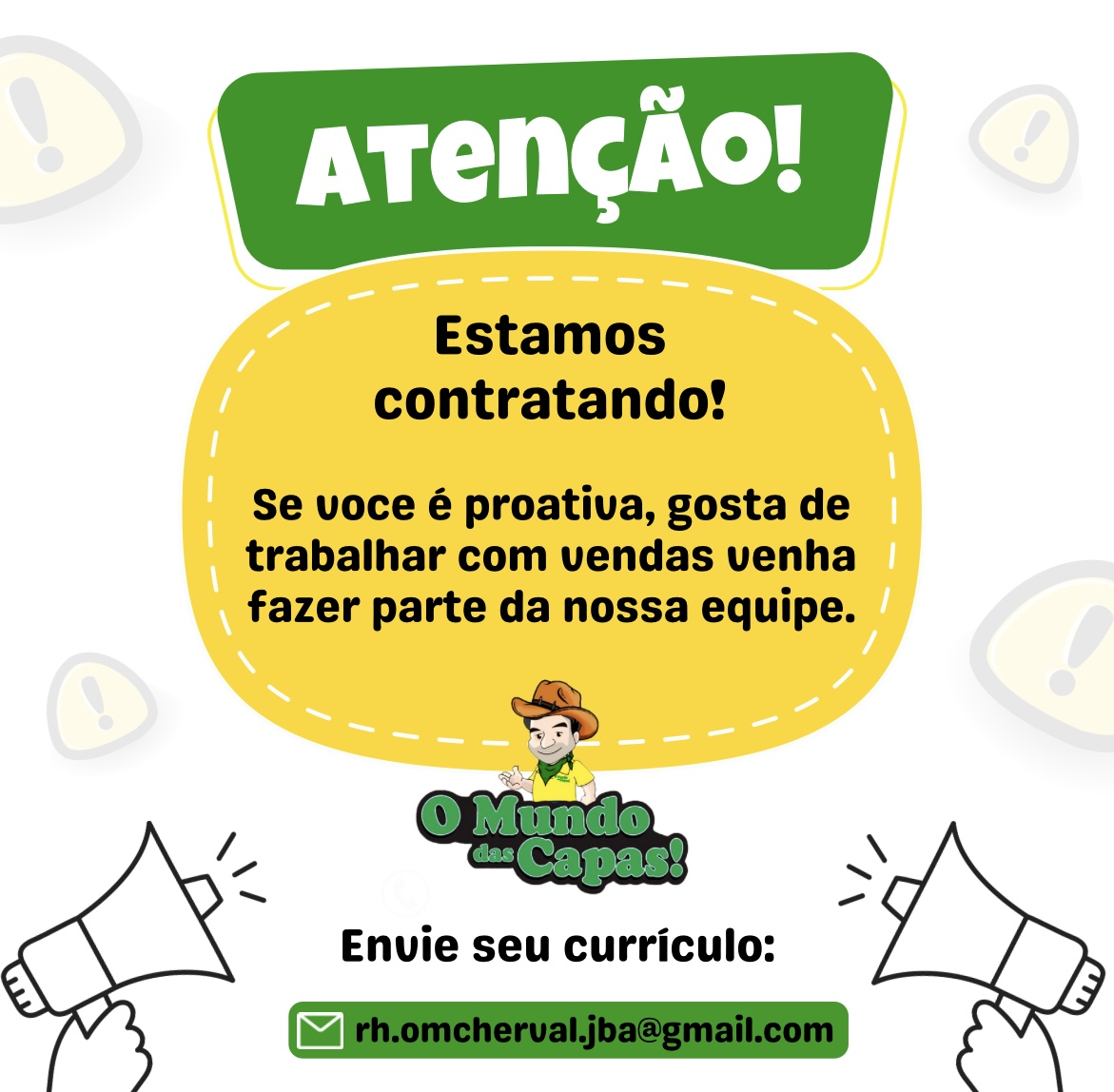 Atendente/ vendedora