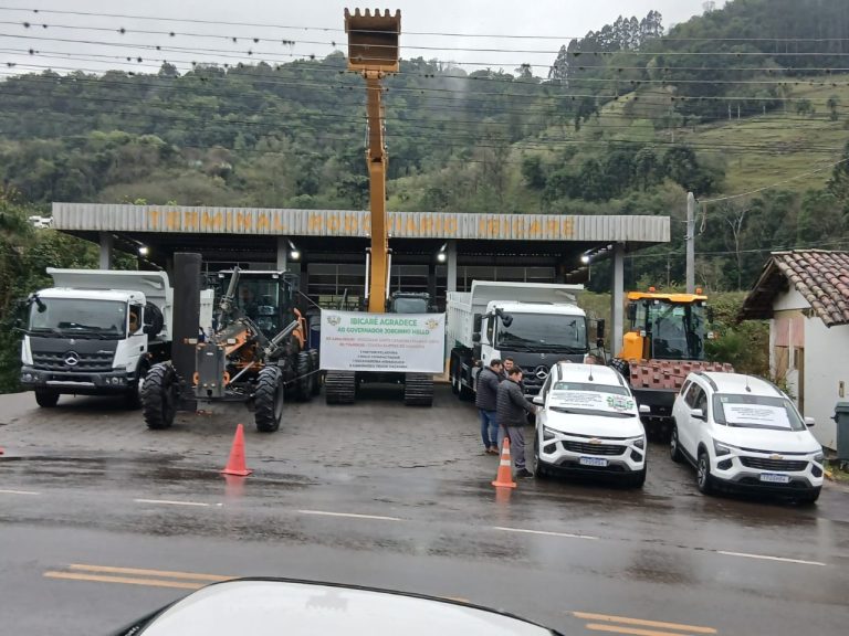 Ibicaré realiza a maior renovação do parque de máquinas da sua história