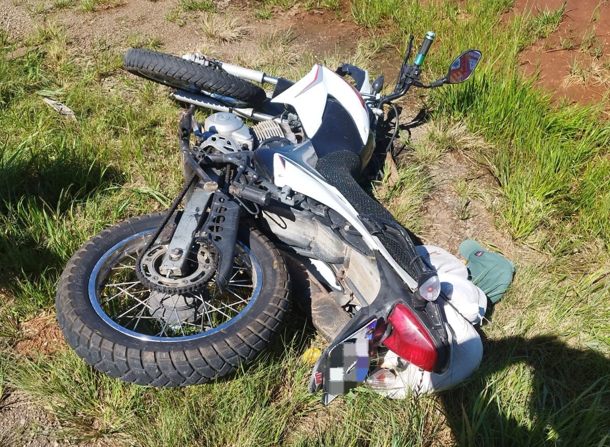Homem morre em acidente de motocicleta na BR-470 em Campos Novos