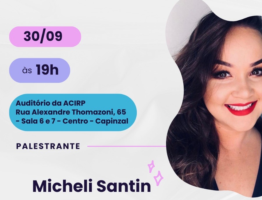Palestra gratuita em Capinzal destaca como a criatividade feminina pode potencializar vendas
