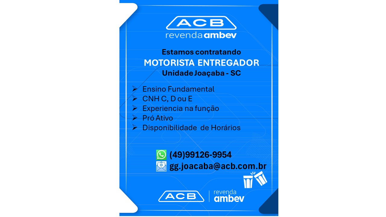 Motorista Entregador