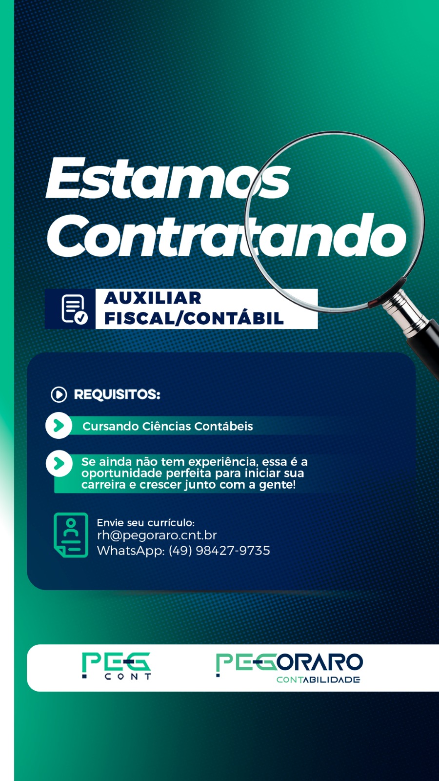 Auxiliar Fiscal/Contábil