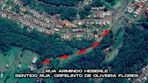 Vereador sugere abertura de via entre Vila Remor e Jardim Itália, em Joaçaba
