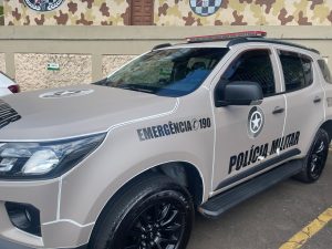 Polícia Militar prende homem com mandado em aberto em Luzerna