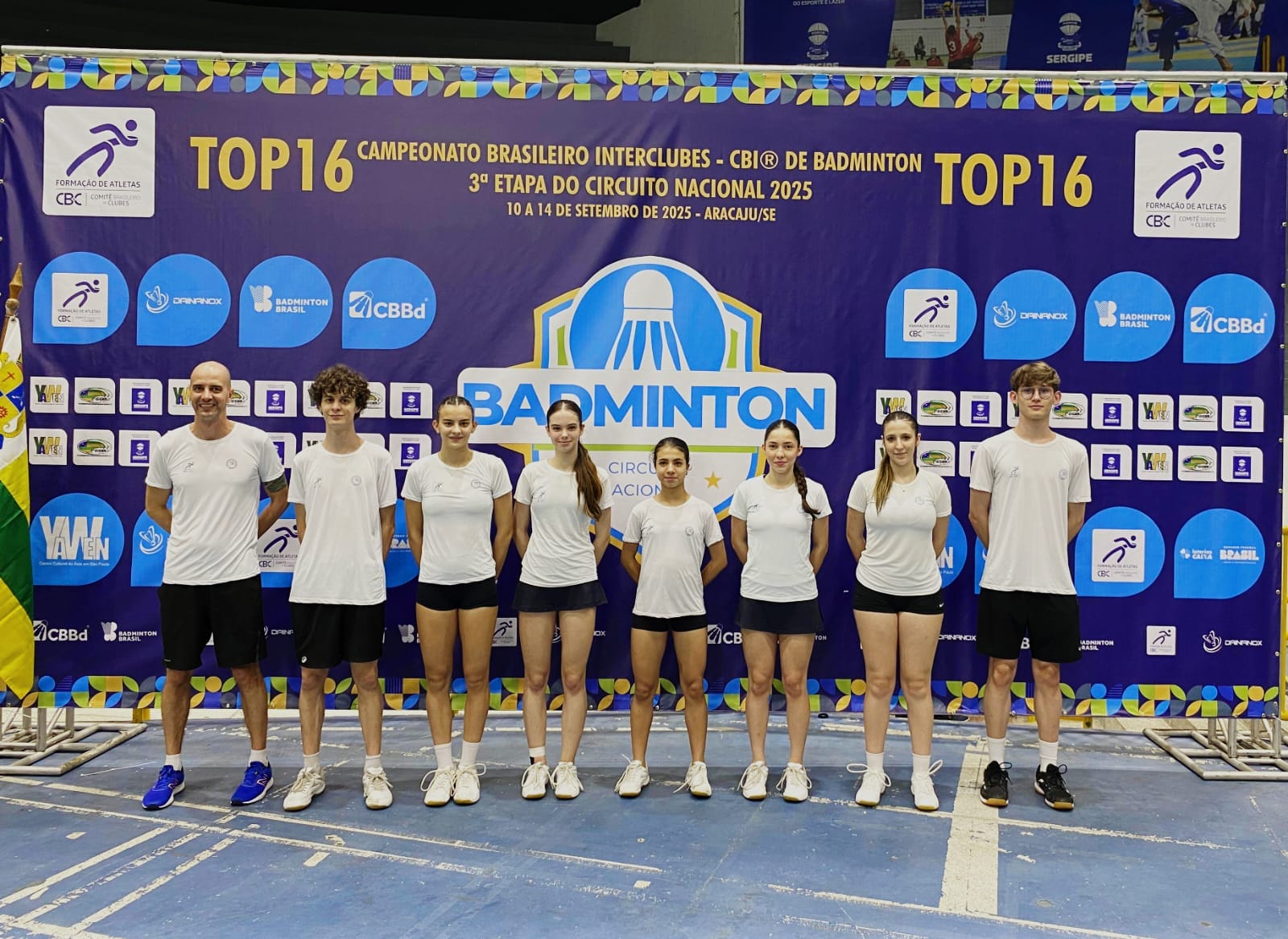 Associação Meio Oeste de Badminton é destaque no Nacional em Aracaju