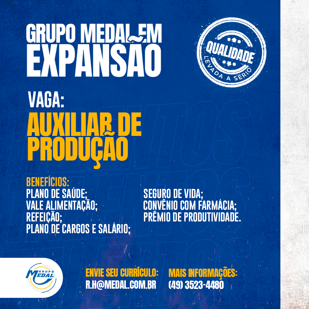 Auxiliar de Produção