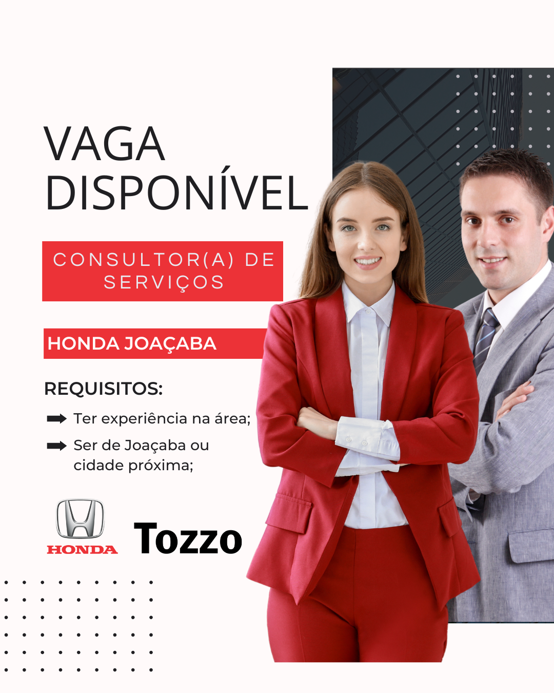 Consultor(a) de Serviços