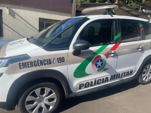 PM atende ocorrência de violência doméstica em Joaçaba