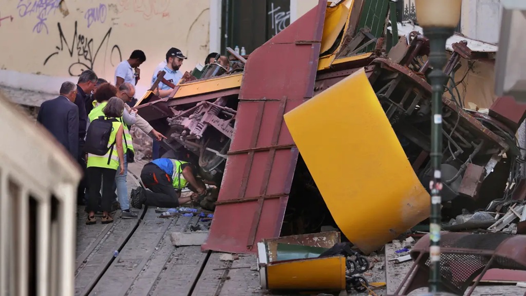 Brasileiro está entre as vítimas de acidente trágico com Elevador da Glória, em Portugal
