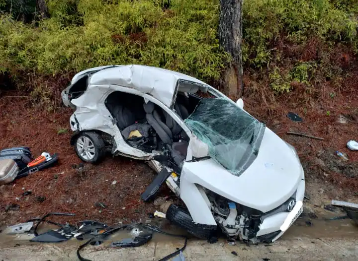 Jovens de Campos Novos morrem em grave acidente na BR-282 em Rancho Queimado
