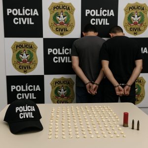 Polícia Civil prende três pessoas em operação contra o tráfico de drogas em Catanduvas