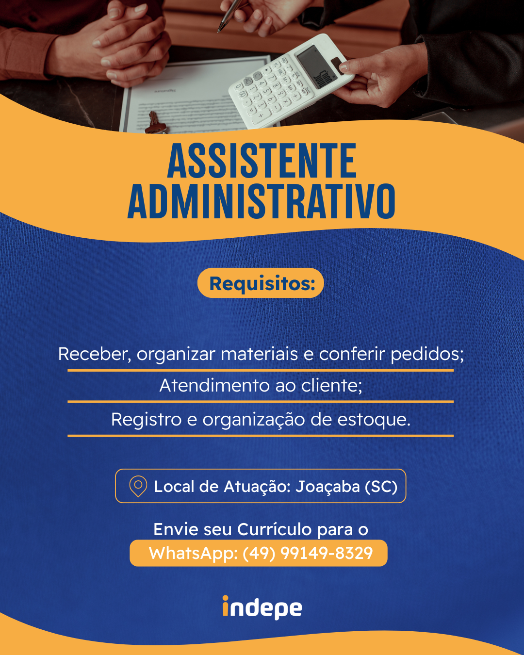 Assistente Administrativo – Auxiliar de Logística
