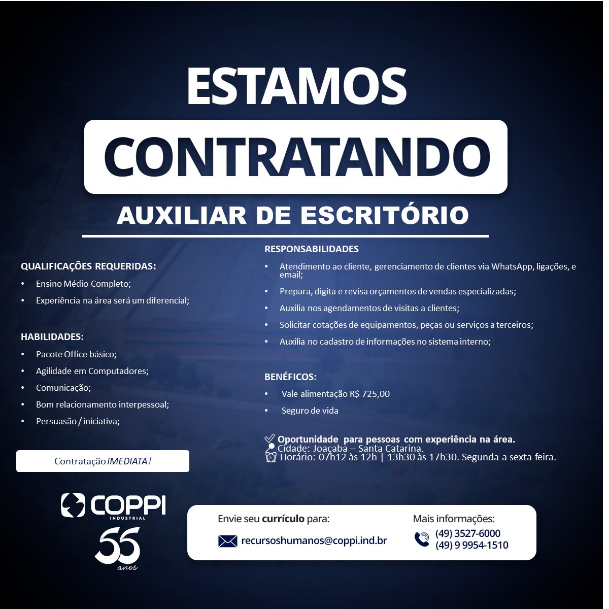 AUXILIAR DE ESCRITORIO