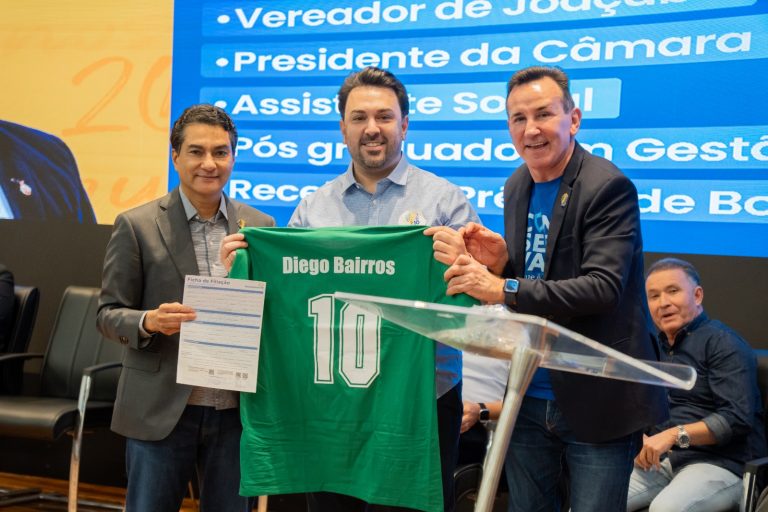 Diego Bairros assume Partido REPUBLICANOS em Joaçaba.