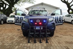 Veículo blindado, fuzis e drones são adquiridos pela prefeitura de Chapecó