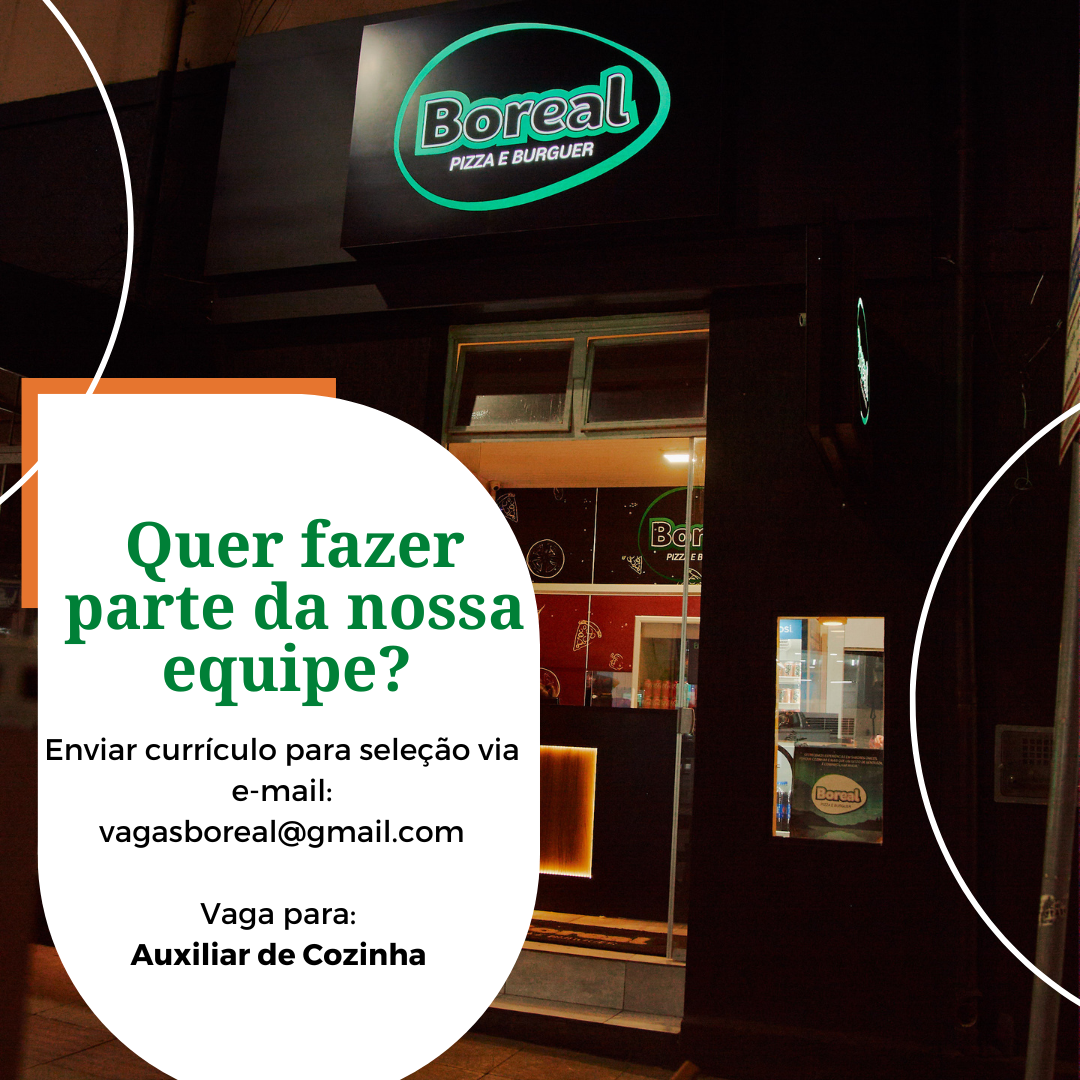 Auxiliar de Cozinha