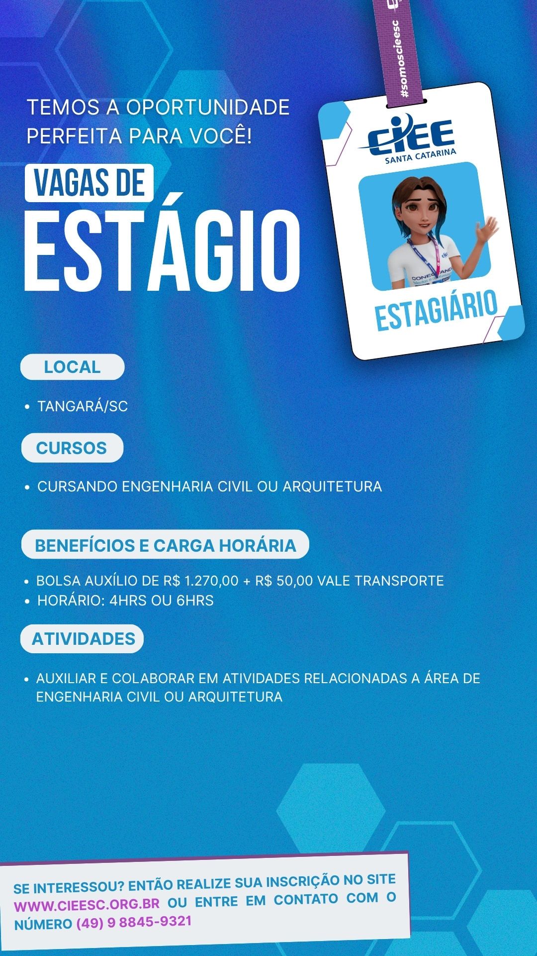 ESTÁGIO EM ENGENHARIA CIVIL