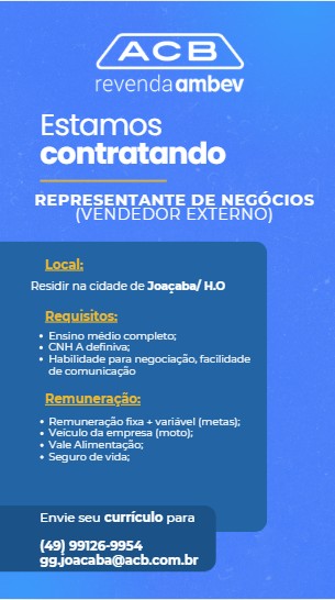 Vendedor Externo – RN