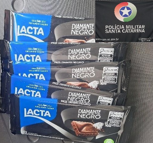 Homem é detido pela PM após tentativa de furto de chocolates em supermercado de Campos Novos