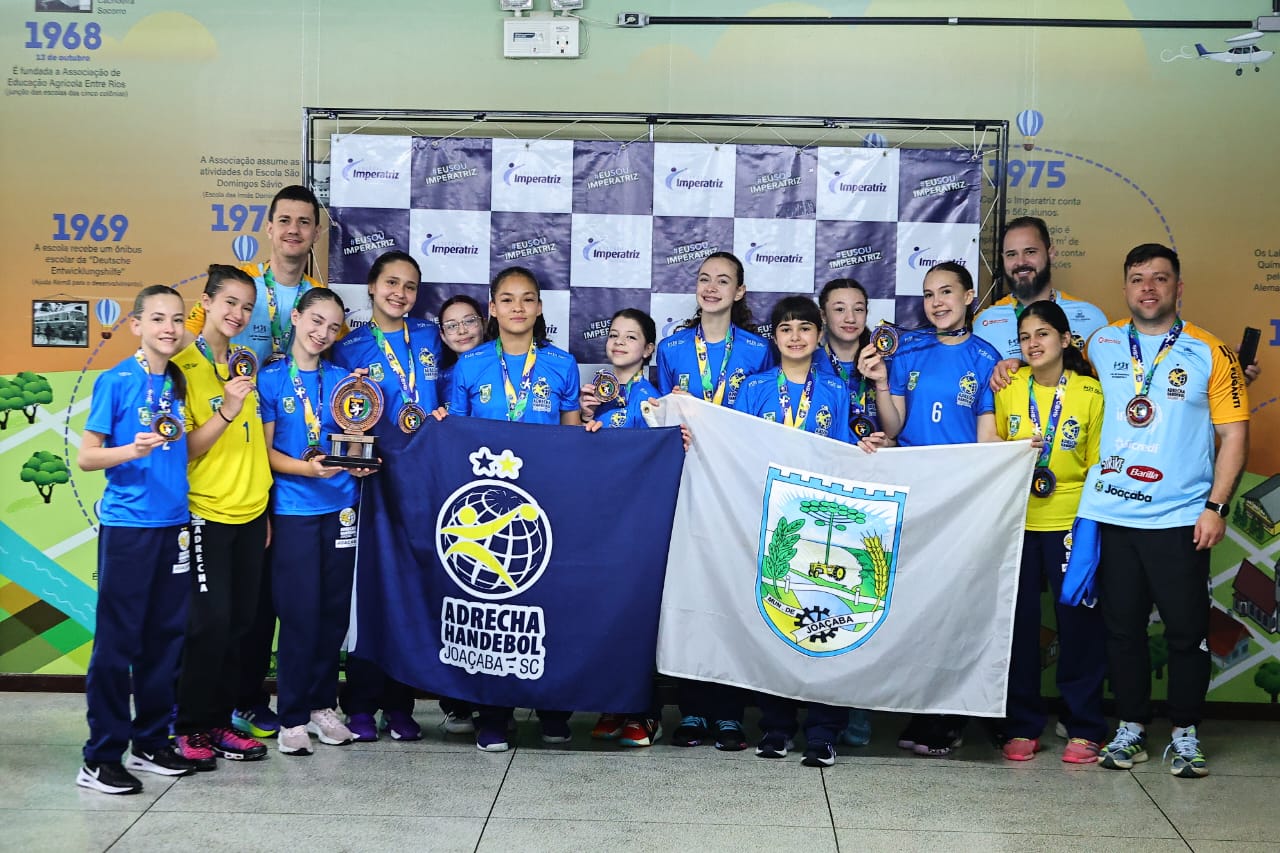 Adrecha conquista medalha de bronze na Copa Sul de Handebol e garante vaga para o Brasileiro Mirim 2026