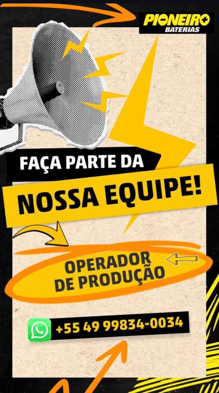 Operador de Produção