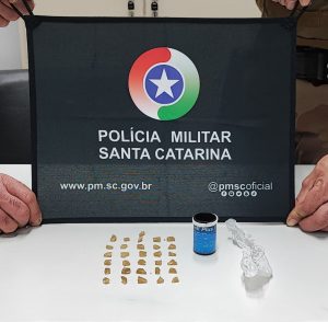 PM prende homem por tráfico de drogas em Herval d’Oeste