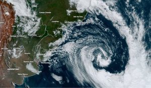 Ciclone extratropical traz alerta de temporais e ventos de até 100 km/h para o Sul