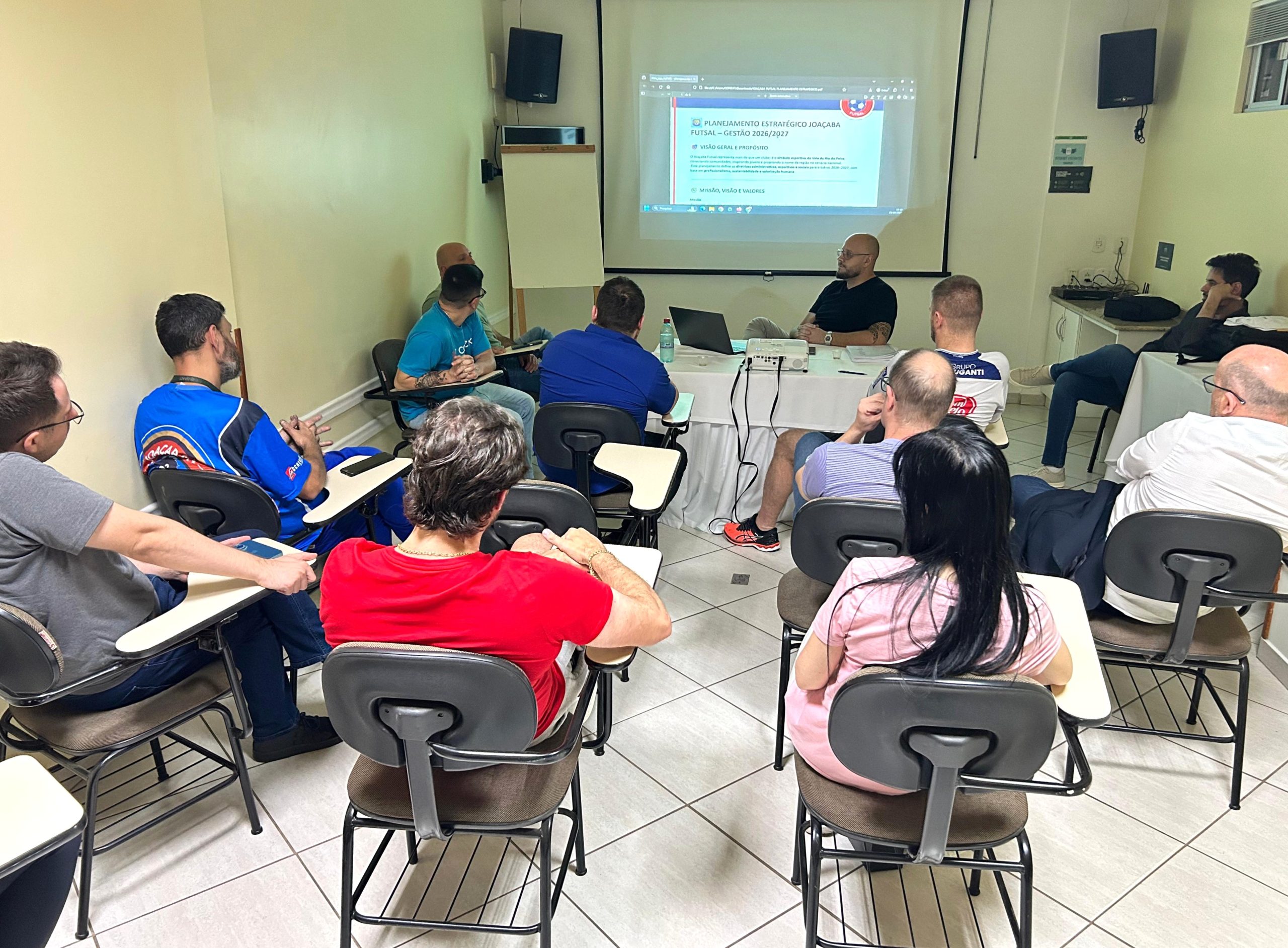 Nova diretoria do Joaçaba Futsal define o planejamento estratégico da próxima gestão