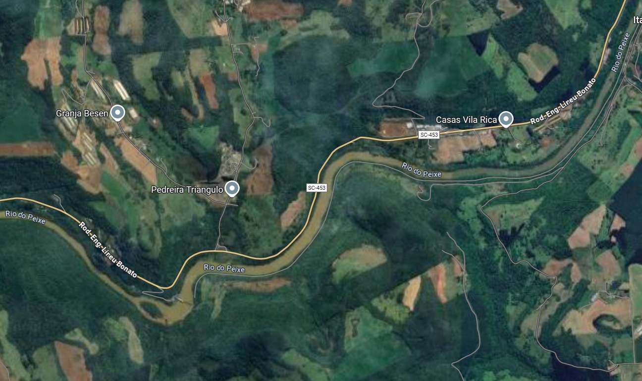 Trecho da SC-453, entre Ibicaré e Luzerna, estará interditado por duas semanas