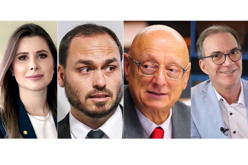 Pesquisa aponta queda de Carlos Bolsonaro e liderança de Caroline de Toni ao Senado em SC
